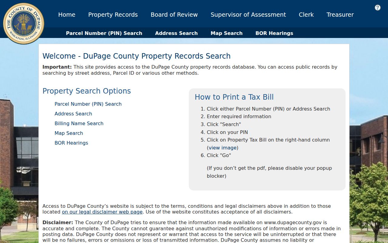 Downers Grove residents directory property lookup